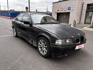 1993 BMW 3 серии 318i III (E36), чёрный, 185000 рублей, вид 3