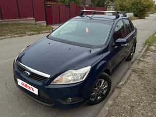 2009 Ford Focus II Рестайлинг, синий, 530000 рублей, вид 2
