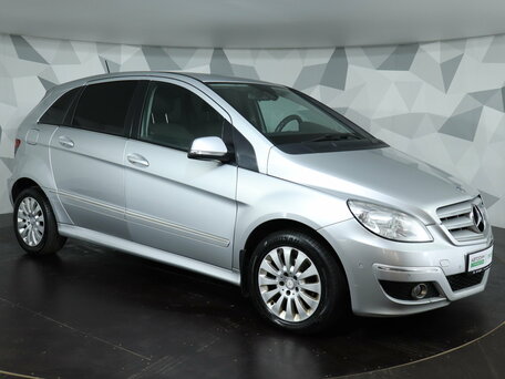 2009 Mercedes-Benz B-Класс 170 I (W245) Рестайлинг, серебристый, 635000 рублей, вид 3