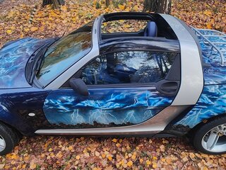 2003 Smart Roadster, синий, 1000000 рублей, вид 5