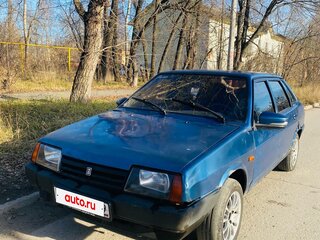 1996 Lada (ВАЗ) 21099, синий, 70000 рублей, вид 1