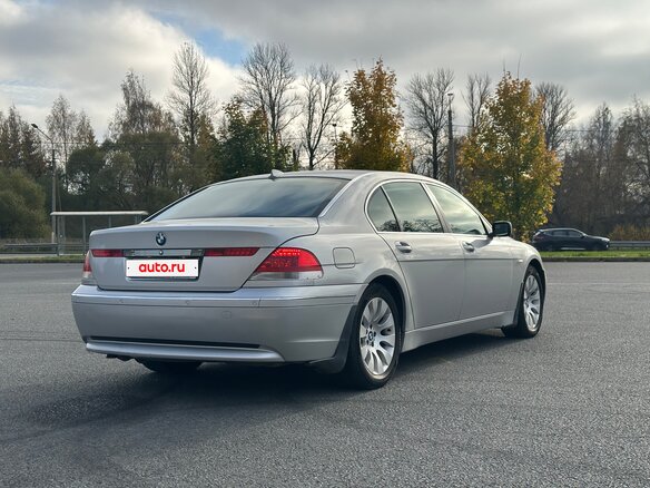 2001 BMW 7 серии Long 735Li IV (E65/E66), серебристый, 790000 рублей - вид 7