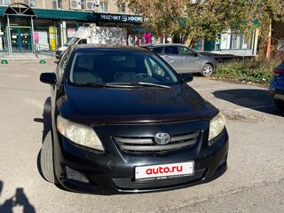 2007 Toyota Corolla X (E140, E150), чёрный, 630000 рублей, вид 2