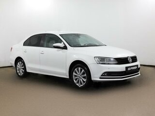 2015 Volkswagen Jetta VI Рестайлинг, белый, 1095000 рублей, вид 2
