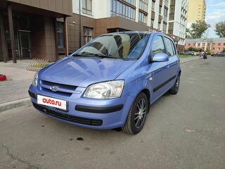 2003 Hyundai Getz I, фиолетовый, 455000 рублей, вид 4