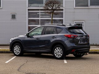 2017 Mazda CX-5 I Рестайлинг, серый, 1645000 рублей, вид 4
