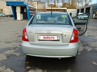 2007 Hyundai Verna II, серебристый, 380000 рублей, вид 5