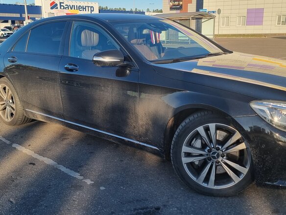 2014 Mercedes-Benz S-Класс 350 CDI BlueTEC Long 7G-TRONIC VI (W222, C217), чёрный, 2850000 рублей - вид 4