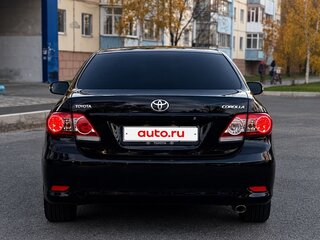 2012 Toyota Corolla X (E140, E150) Рестайлинг, чёрный, 1470000 рублей, вид 5