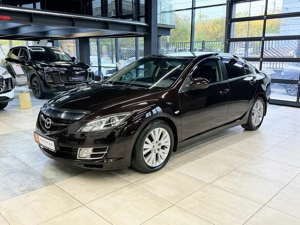 2008 Mazda 6 II (GH), фиолетовый - вид 1