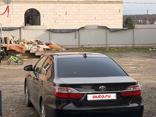 2014 Toyota Camry VII (XV50) Рестайлинг, чёрный, 3000000 рублей, вид 2
