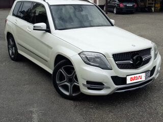 2012 Mercedes-Benz GLK-Класс 300 I (X204) Рестайлинг, белый, 1550000 рублей, вид 4
