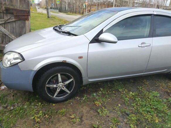 2002 Nissan Primera III (P12), серый, 240000 рублей - вид 6