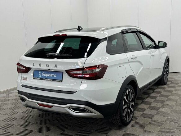 2024 Lada (ВАЗ) Vesta SW Cross I Рестайлинг (NG), белый, 1650000 рублей - вид 4