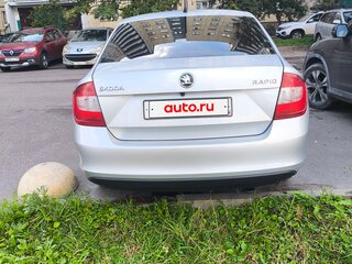 2015 Skoda Rapid I, серебристый, 820000 рублей, вид 5