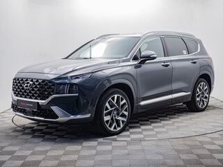 2021 Hyundai Santa Fe IV Рестайлинг, синий, 3087000 рублей, вид 1