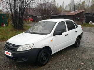 2015 Lada (ВАЗ) Granta I, белый, 349000 рублей, вид 1