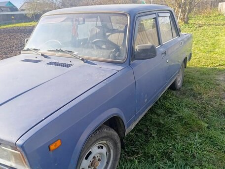 2006 Lada (ВАЗ) 2107, синий, 97000 рублей, вид 2
