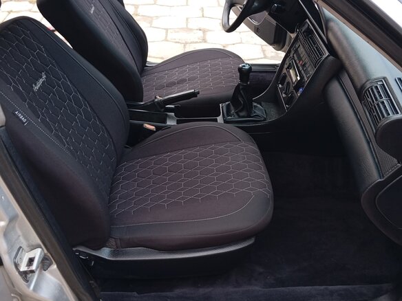 1991 Audi 100 IV (C4), серебристый, 320000 рублей - вид 14