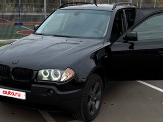 2005 BMW X3 30i I (E83), чёрный, 905000 рублей, вид 4