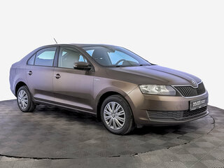 2019 Skoda Rapid I Рестайлинг, коричневый, 1360000 рублей, вид 3