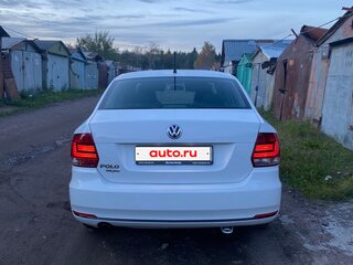 2016 Volkswagen Polo V Рестайлинг, белый, 745000 рублей, вид 5