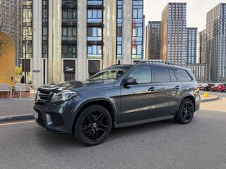 2016 Mercedes-Benz GLS 350 d I (X166), серый, 3750000 рублей, вид 4