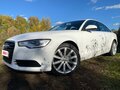 2012 Audi A6 IV (C7), белый, 1450000 рублей