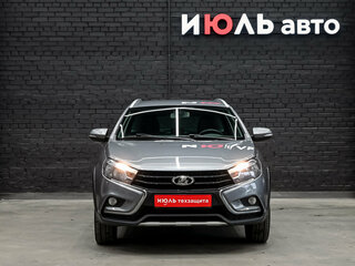 2019 Lada (ВАЗ) Vesta SW Cross I, серый, 1175000 рублей, вид 2