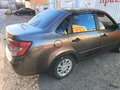 2017 Lada (ВАЗ) Granta I, коричневый, 395000 рублей - вид 3