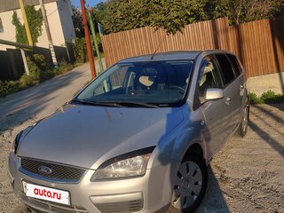 2007 Ford Focus II, серебристый, 425000 рублей, вид 1