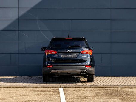 2014 Hyundai Santa Fe III, чёрный, 1445000 рублей, вид 5