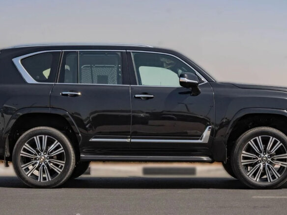 2026 Lexus LX 700h IV, чёрный - вид 1