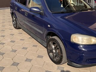 2003 Opel Astra G, синий, 300000 рублей, вид 5