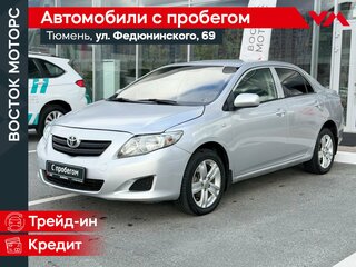 2008 Toyota Corolla AMT X (E140, E150), серебристый, 630000 рублей, вид 1