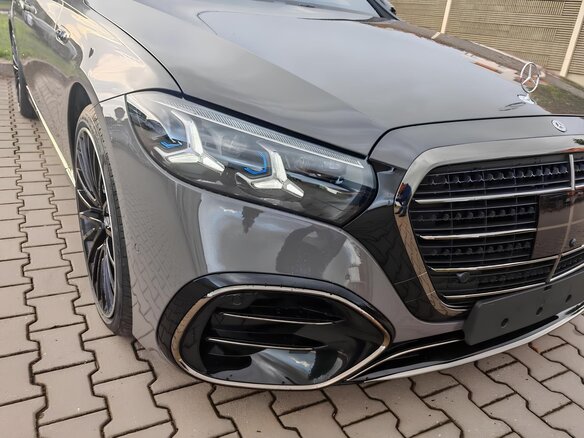 2026 Mercedes-Benz S-Класс 450 d Long 4MATIC VII (W223) Рестайлинг, серый, 20700000 рублей - вид 2