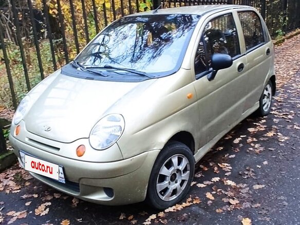 2011 Daewoo Matiz I Рестайлинг, бежевый, 155000 рублей - вид 8