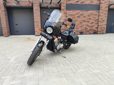1992 Honda Steed 600, чёрный, 260000 рублей, вид 1