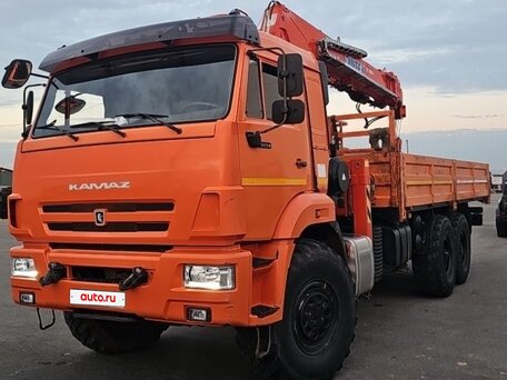 2022 КамАЗ 43118, оранжевый, 8000000 рублей, вид 1