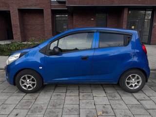 2013 Chevrolet Spark III, синий, 600000 рублей, вид 4