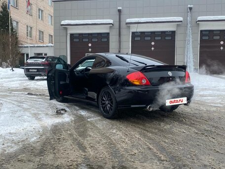 2003 Hyundai Tiburon II (GK), чёрный, 1000000 рублей, вид 4