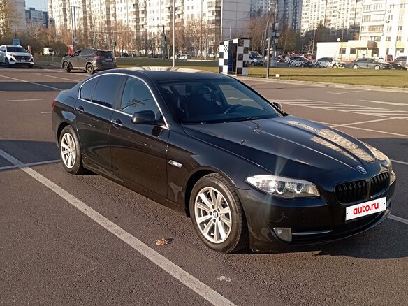 2013 BMW 5 серии 520i VI (F10/F11/F07), чёрный, 2200000 рублей - вид 6