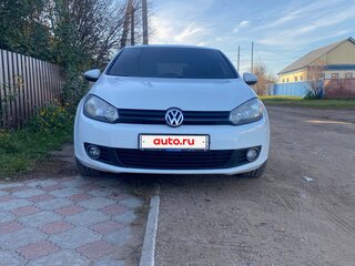 2010 Volkswagen Golf VI, белый, 820000 рублей, вид 3