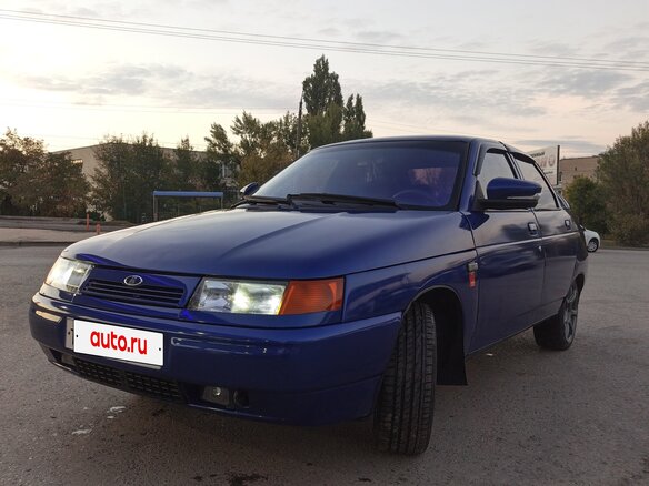 2002 Lada (ВАЗ) 2110, синий, 499000 рублей
