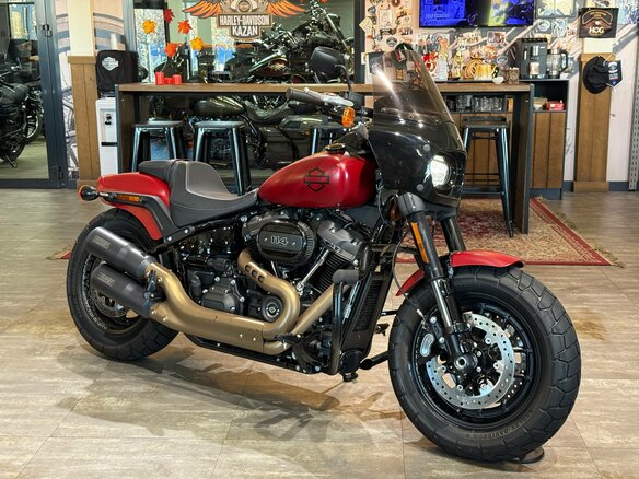 2021 Harley-Davidson Fat Bob, красный, 2100000 рублей - вид 15