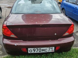 2007 Kia Spectra I Рестайлинг 2, красный, 200000 рублей, вид 3