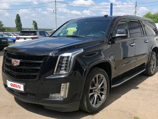 2019 Cadillac Escalade ESV IV, чёрный, 3800000 рублей, вид 1