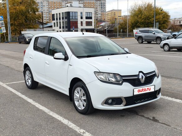 2017 Renault Sandero II, белый, 820000 рублей - вид 5