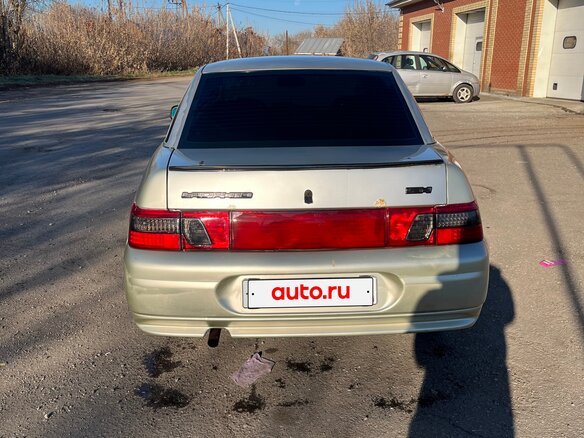 2006 Lada (ВАЗ) 2110, серебристый, 85000 рублей - вид 2