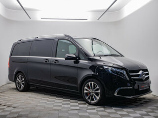 2021 Mercedes-Benz V-Класс Long 300 d длинный III (W447) Рестайлинг, чёрный, 5200000 рублей, вид 3